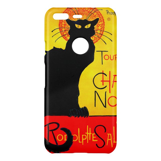 Le Chat Noir Vintage Uncommon Google Pixel Case (Back)