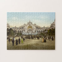 Le Chateau d'eau and Plaza Exposition Paris France Jigsaw Puzzle