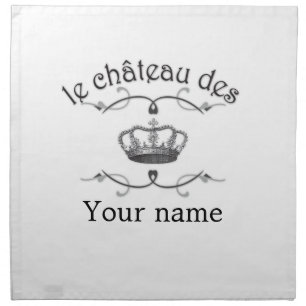 le chateau des YOUR NAME v.2 Napkin