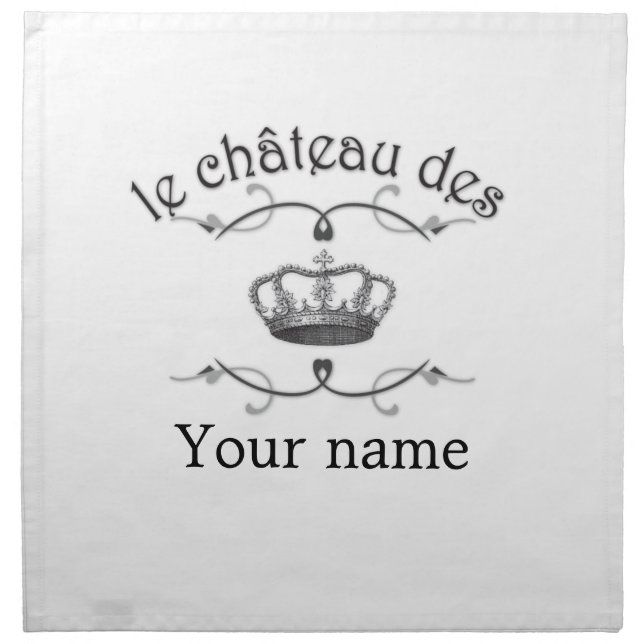 le chateau des YOUR NAME v.2 Napkin (Front)