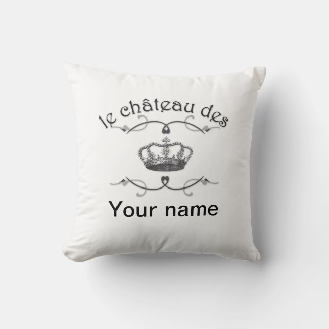 le chateau des YOUR NAME v.2 Throw Pillow (Front)