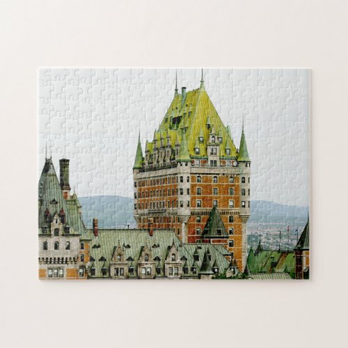 Le Chateau Frontenac Quebec City Jigsaw Puzzle