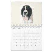 Le chien terre-neuve landseer calendar (Feb 2025)