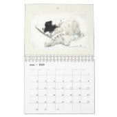 Le chien terre-neuve landseer calendar (Mar 2025)
