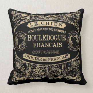 Le Chien Throw Pillow