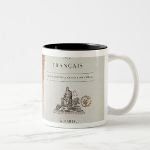 Le Code Civil des Francais' Two-Tone Coffee Mug