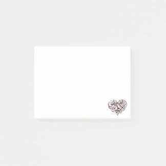 Le Coeur Accented Post-it Notes