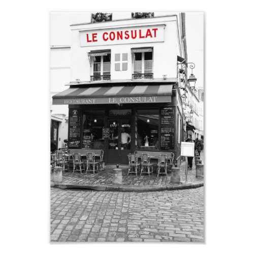 Le Consulat Cafe Montmartre Paris _ Photo Print