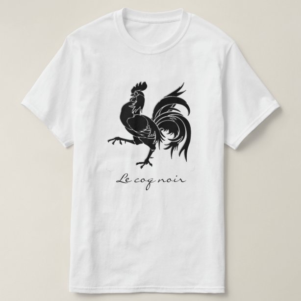 black rooster t shirt