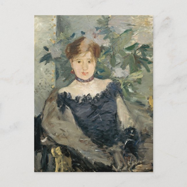 Le Corsage Noir | Berthe Morisot Postcard (Front)