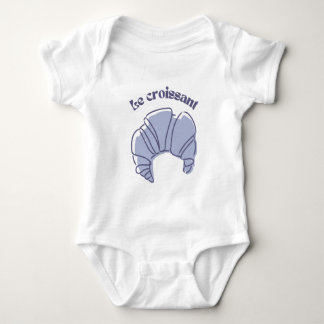 Le croissant baby bodysuit