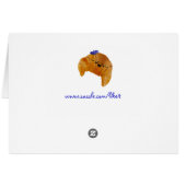 Le Croissant Cards (Back Horizontal)
