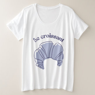 Le croissant plus size T-Shirt