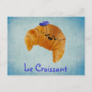 Le Croissant Postcard