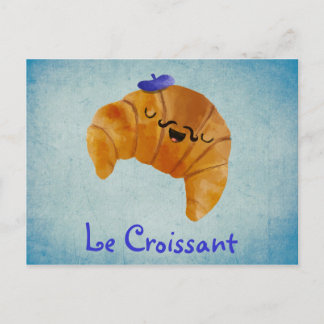 Le Croissant Postcard