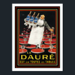 Le Daure 1924 Art Deco Poster by Lotti<br><div class="desc">Colorful Art Deco Advertisement poster for Le Daure. ca 1924  12 x 16</div>