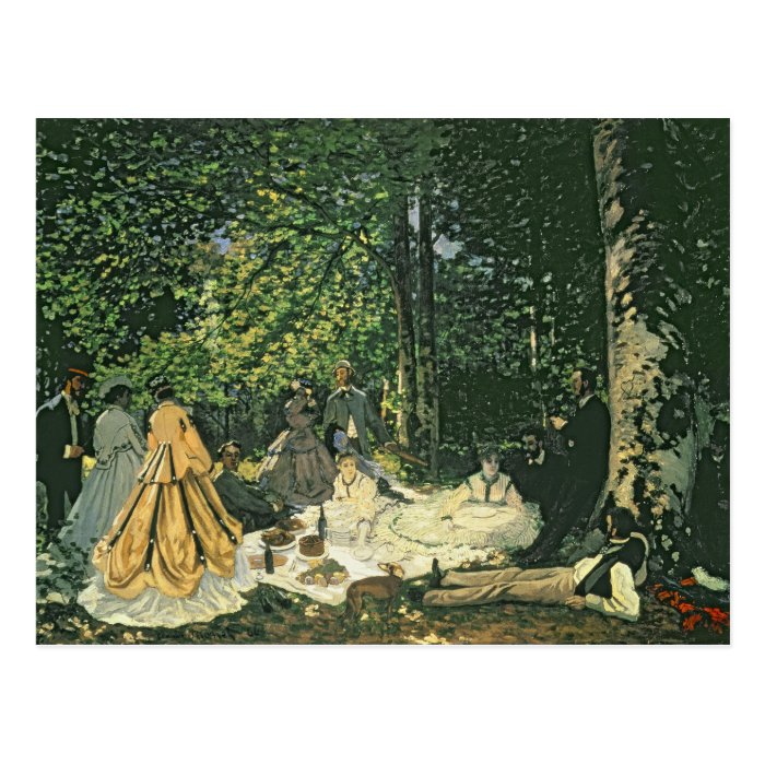 Le Dejeuner sur l'Herbe, 1865 1866 Postcards