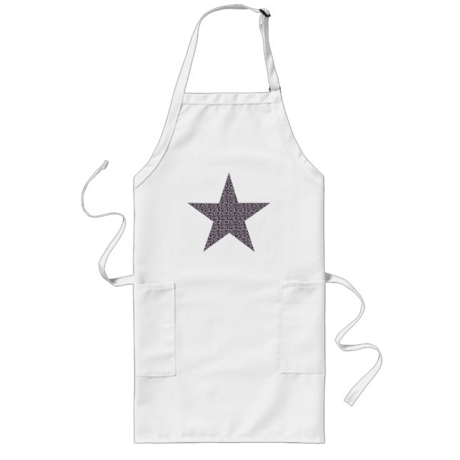 Le Fleur Steel Long Apron (Front)