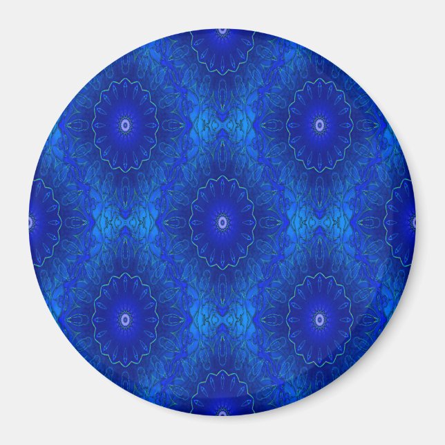 Le Fleurs Bleu.... Magnet (Front)