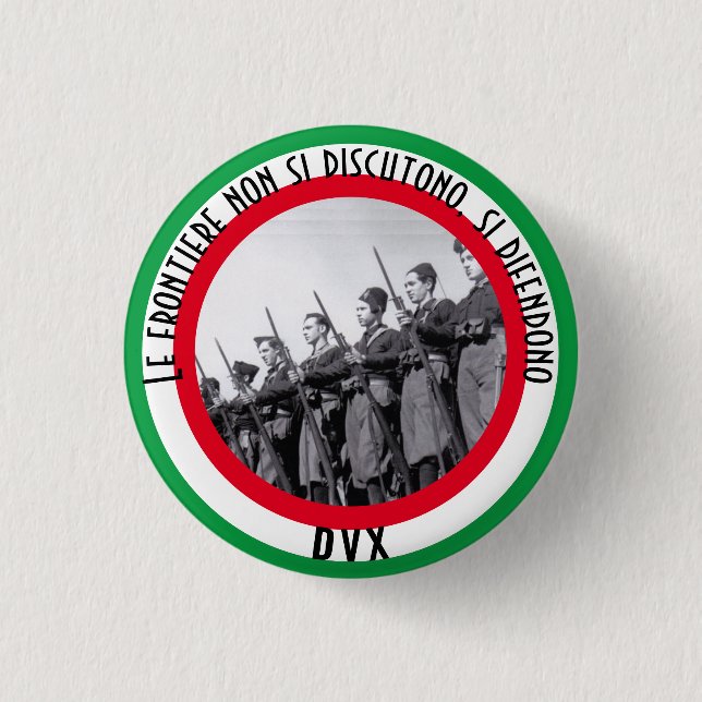 LE FRONTIERE BUTTON (Front)