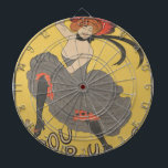 Le Frou Frou Dartboard<br><div class="desc">Cappiello, Leonetto (1875-1942) - Le Frou Frou 1899</div>