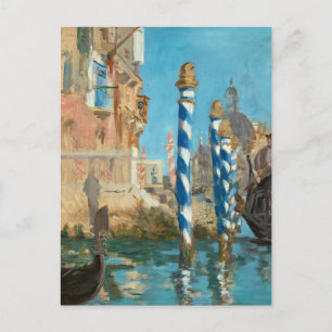 Le Grand Canal à Venise Édouard Manet Postcard