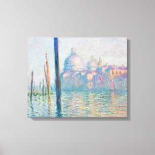 Le Grand Canal Claude Monet Canvas Print