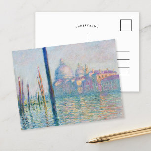 Le Grand Canal Claude Monet Postcard