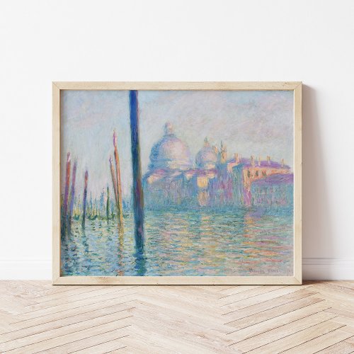 Le Grand Canal  Claude Monet Poster