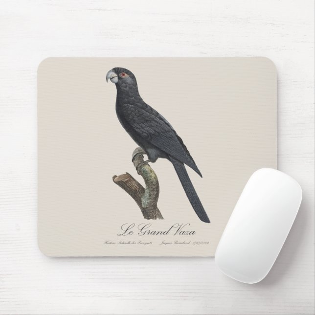 Le Grand Vaza / Greater Vasa Parrot Mouse Pad (With Mouse)