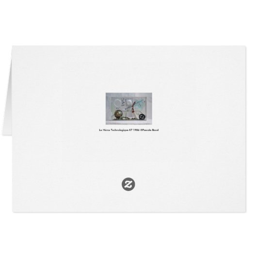 Le Heros Technologique K7 1986 Mixed-media Geek C (Back Horizontal)