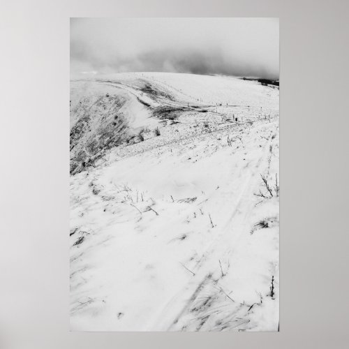 Le Hohneck in Winter Vosges France Poster