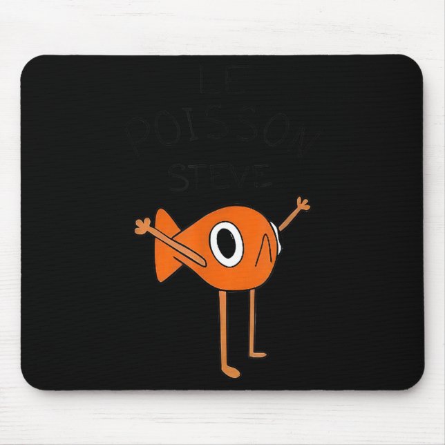 Le Isson Steve Funny Meme  Mouse Pad (Front)