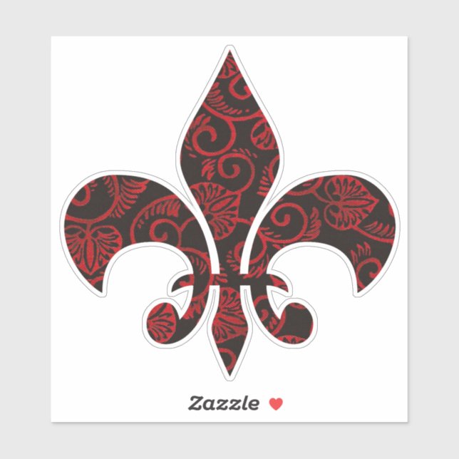 Le Jardin Fleur De Lis Sticker (Sheet)