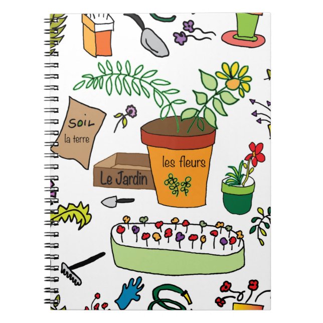 Le Jardin (The Garden)  Notebook (Front)