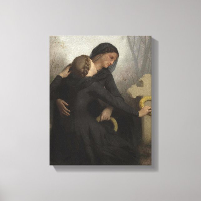 Le Jour Des Morts (All Saints Day)  Canvas Print (Front)