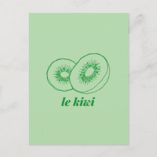 le kiwi postcard