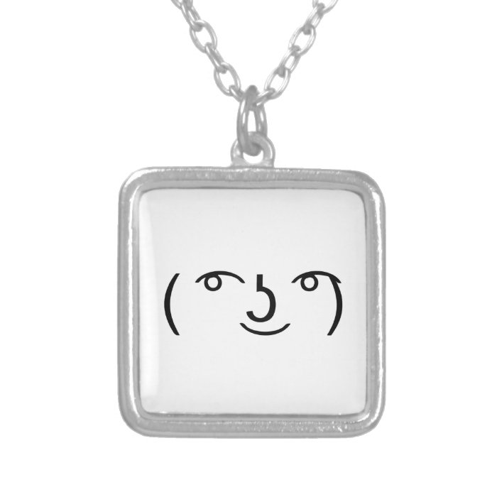 Le Lenny Face Personalized Necklace