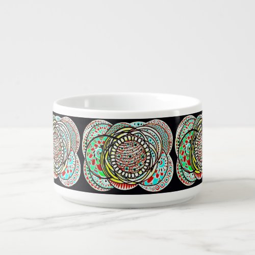 Le Liza Designs Porcelain Chili Bowl