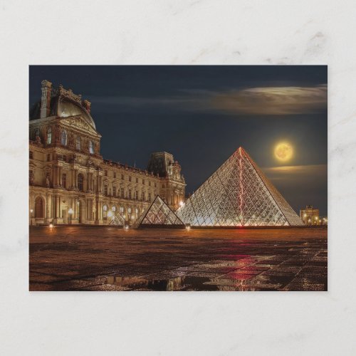 Le Louvre Postcard
