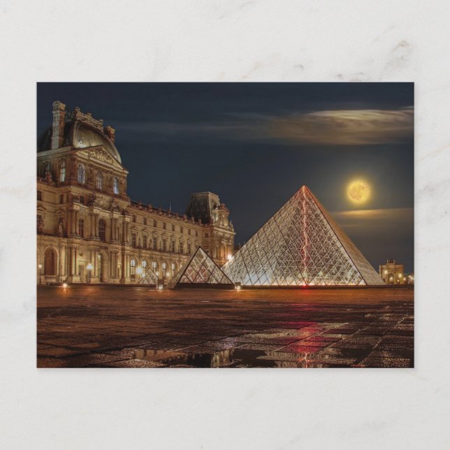 Le Louvre Postcard (Front)