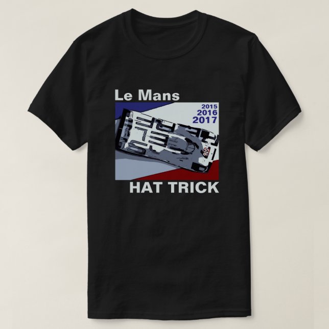 Le Mans HAT TRICK T-Shirt (Design Front)