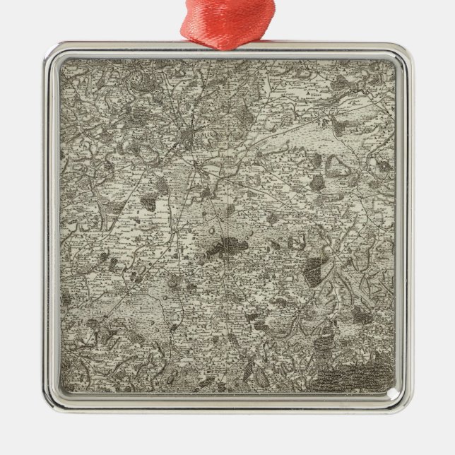 Le Mans Metal Ornament (Front)