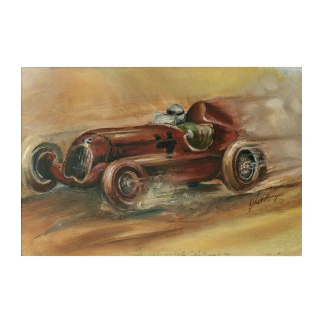 Le Mans Racecar by Ethan Harper Acrylic Print (Front)