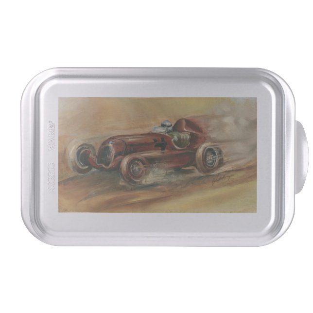 Le Mans Racecar by Ethan Harper Cake Pan (Front)