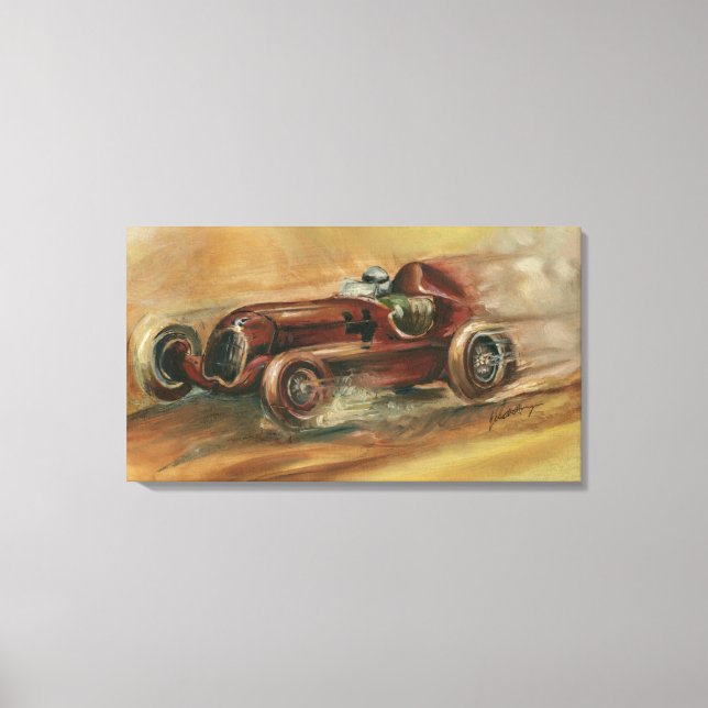 Le Mans Racecar by Ethan Harper Canvas Print (Front)