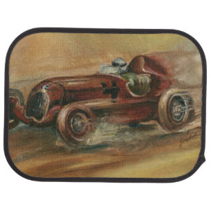 Le Mans Racecar by Ethan Harper Car Mat