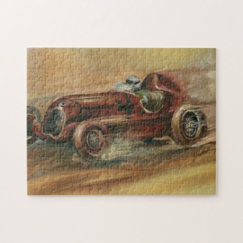 Le Mans Racecar by Ethan Harper Jigsaw Puzzle