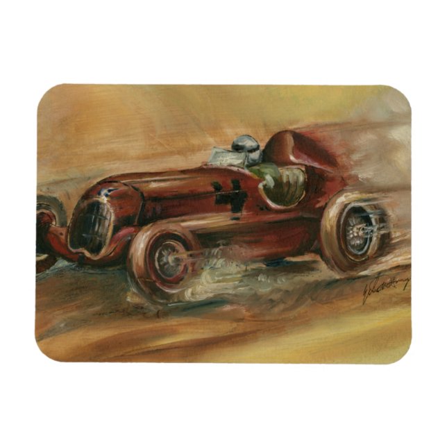 Le Mans Racecar by Ethan Harper Magnet (Horizontal)