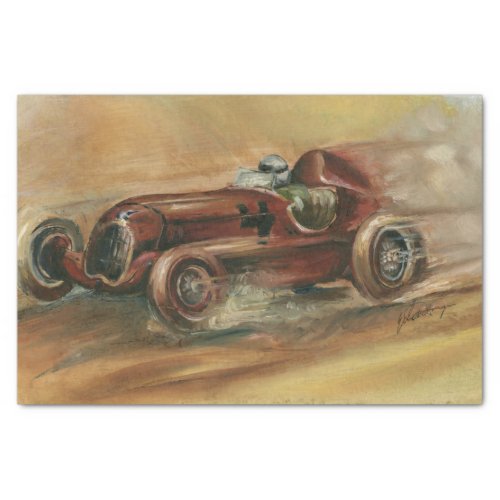 Le Mans Racecar by Ethan Harper Tissue Paper